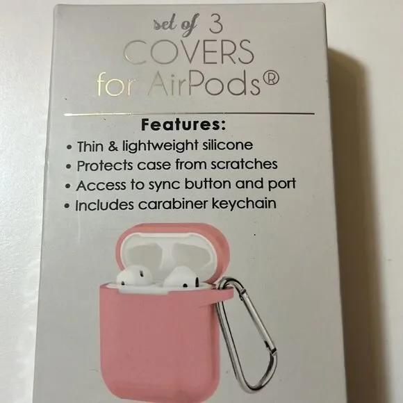 Sarina set of 3 cover for AirPods New - Picture 4 of 5